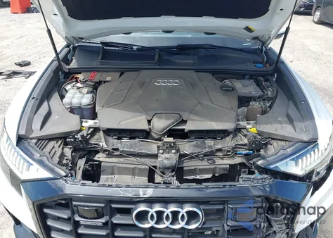 2020 Audi Q8 Prestige 55 Tfsi Quattro Tiptronic z USA, uszkodzony, nr VIN WA1FVAF14LD005386